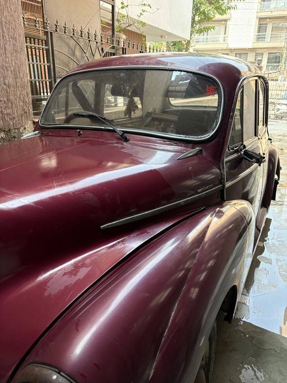 The long front wing and bonnet line